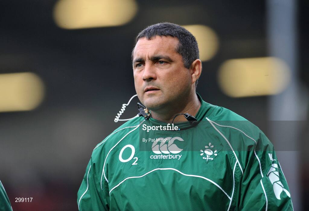 27 May 2008; Ireland interim coach Michael Bradley. Representative game, Ireland v Barbarians, Kingsholm, Gloucester, England. Picture credit: Pat Murphy / SPORTSFILE *** Local Caption ***