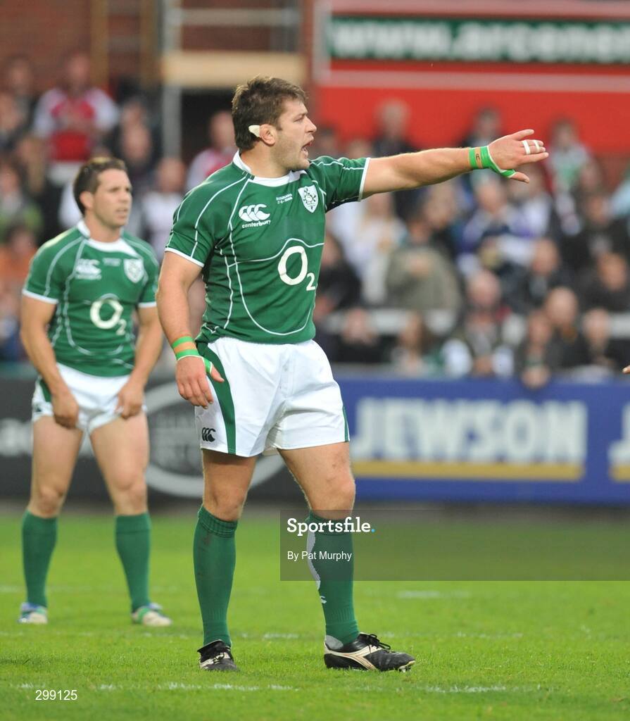 27 May 2008; Bryan Young, Ireland. Representative game, Ireland v Barbarians, Kingsholm, Gloucester, England. Picture credit: Pat Murphy / SPORTSFILE *** Local Caption ***
