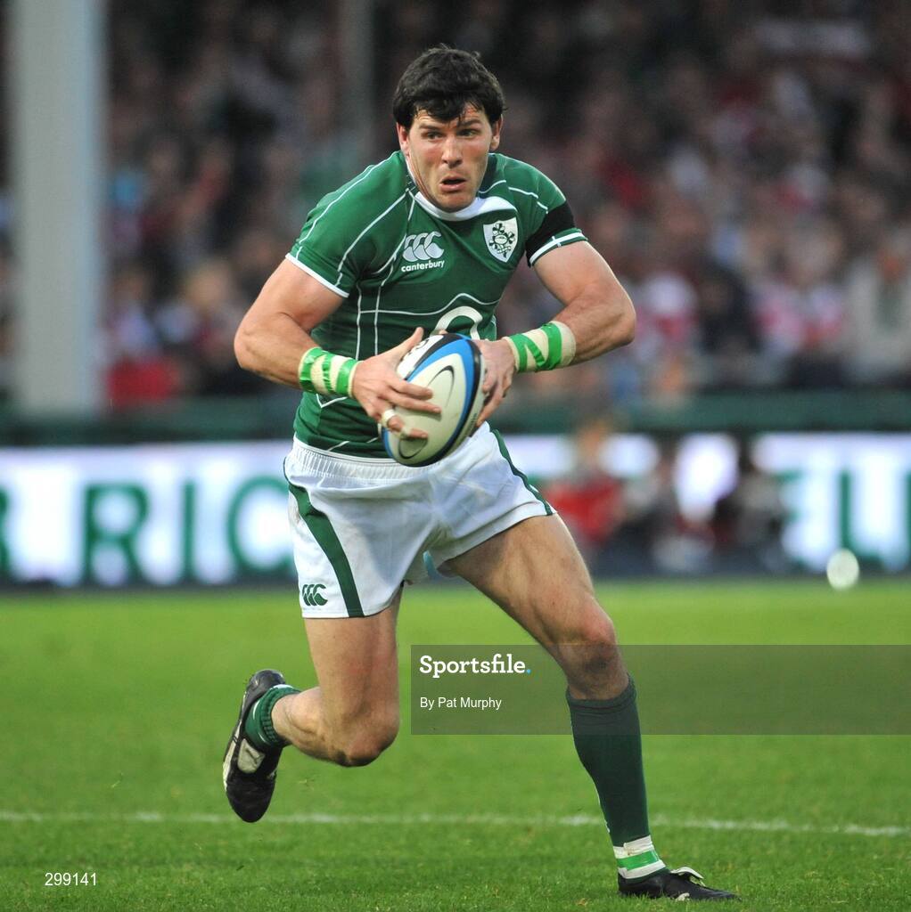 27 May 2008; Shane Horgan, Ireland. Representative game, Ireland v Barbarians, Kingsholm, Gloucester, England. Picture credit: Pat Murphy / SPORTSFILE *** Local Caption ***