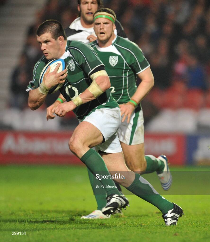 27 May 2008; Shane Jennings, Ireland. Representative game, Ireland v Barbarians, Kingsholm, Gloucester, England. Picture credit: Pat Murphy / SPORTSFILE *** Local Caption ***