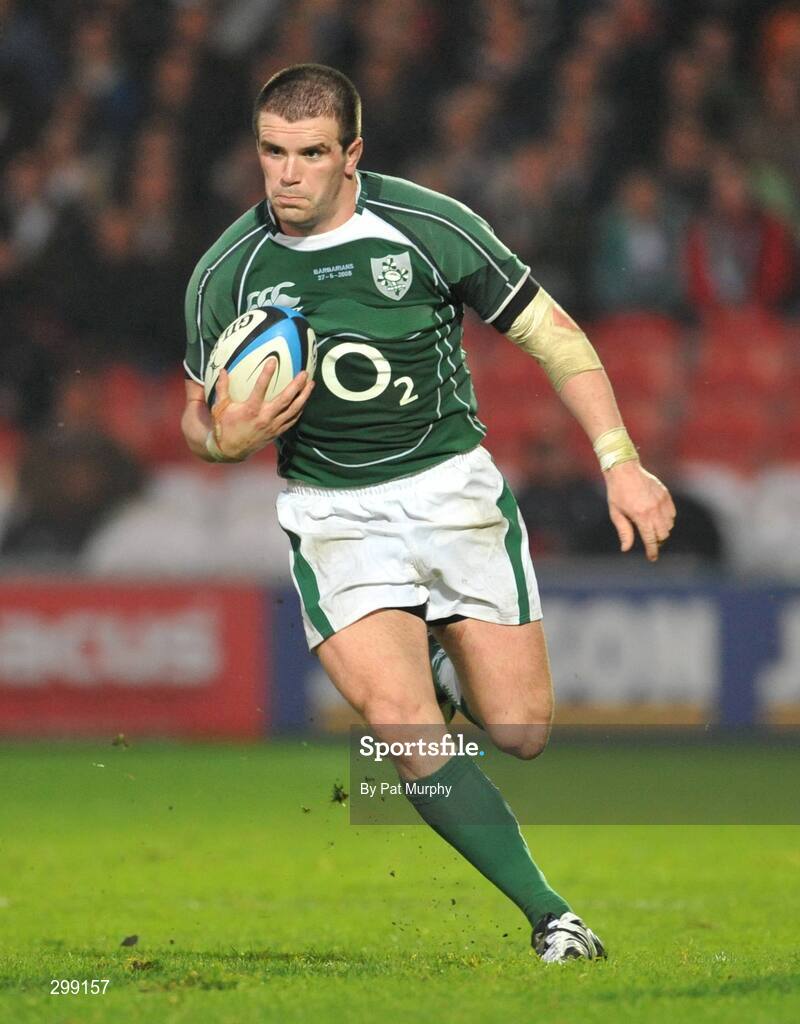 27 May 2008; Shane Jennings, Ireland. Representative game, Ireland v Barbarians, Kingsholm, Gloucester, England. Picture credit: Pat Murphy / SPORTSFILE *** Local Caption ***