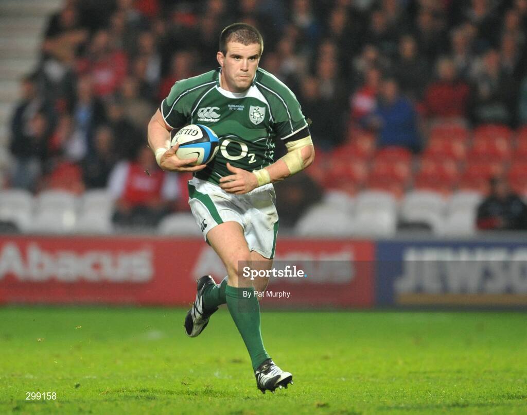 27 May 2008; Shane Jennings, Ireland. Representative game, Ireland v Barbarians, Kingsholm, Gloucester, England. Picture credit: Pat Murphy / SPORTSFILE *** Local Caption ***