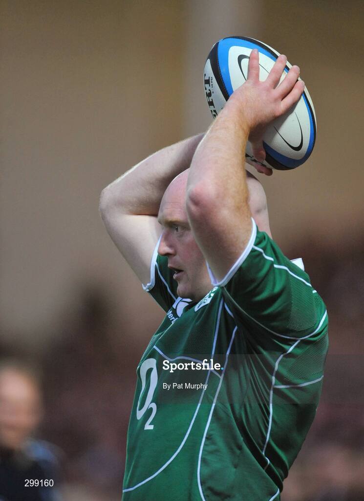 27 May 2008; Bernard Jackman, Ireland. Representative game, Ireland v Barbarians, Kingsholm, Gloucester, England. Picture credit: Pat Murphy / SPORTSFILE *** Local Caption ***