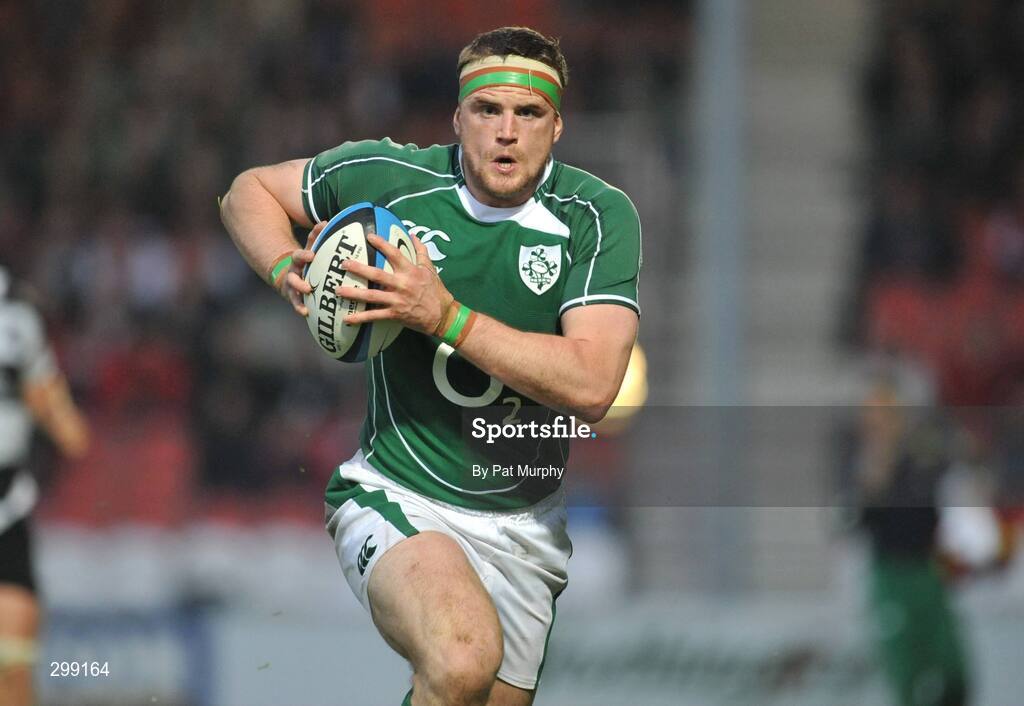 27 May 2008; Jamie Heaslip, Ireland. Representative game, Ireland v Barbarians, Kingsholm, Gloucester, England. Picture credit: Pat Murphy / SPORTSFILE *** Local Caption ***