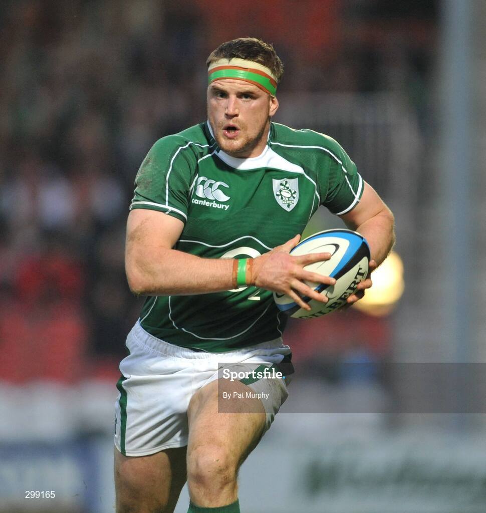 27 May 2008; Jamie Heaslip, Ireland. Representative game, Ireland v Barbarians, Kingsholm, Gloucester, England. Picture credit: Pat Murphy / SPORTSFILE *** Local Caption ***