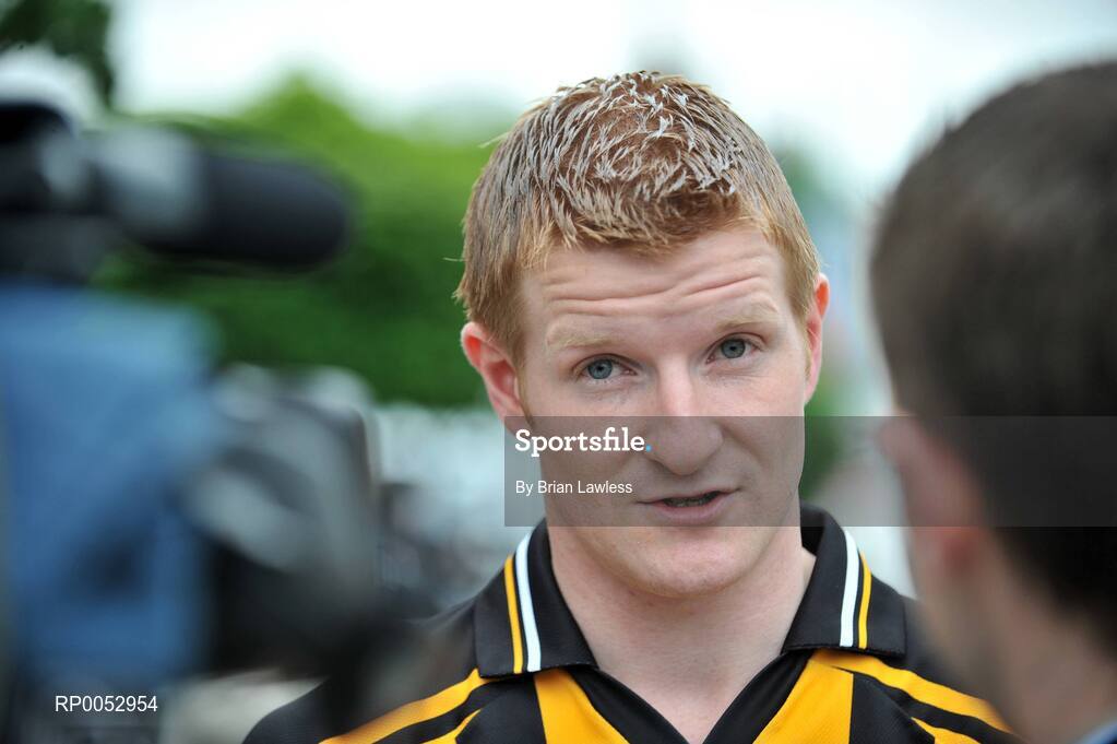 28 May 2008; GPA and Halifax have launched a new hurling initiative aimed at promoting the game in the non-traditional counties. The Hurling Twinning Programme will see counties from the Nicky Rackard Cup paired with their counterparts at McCarthy Cup level. At the launch is Kilkenny's Richie Power. Jury's Croke Park Hotel, Dublin. Picture credit: Brian Lawless / SPORTSFILE
