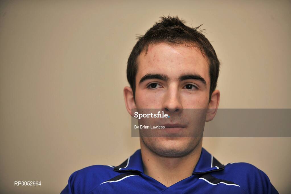 28 May 2008; GPA and Halifax have launched a new hurling initiative aimed at promoting the game in the non-traditional counties. The Hurling Twinning Programme will see counties from the Nicky Rackard Cup paired with their counterparts at McCarthy Cup level. At the launch is Cavan hurler Andrew Nelligan. Jury's Croke Park Hotel, Dublin. Picture credit: Brian Lawless / SPORTSFILE
