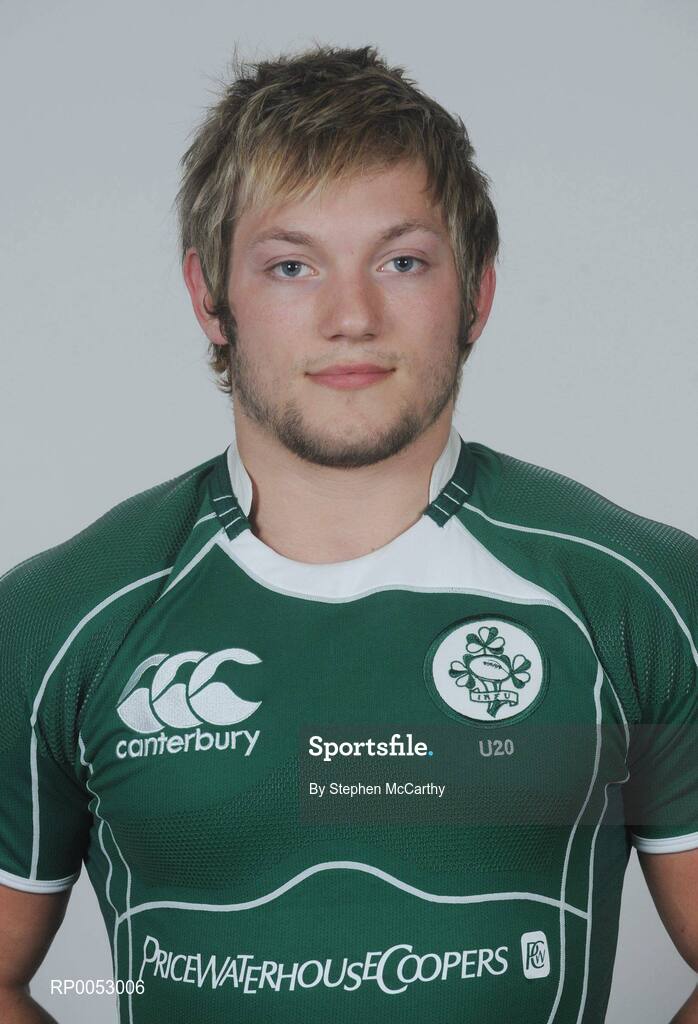 28 May 2008; Jamie Smith, Ireland U20 squad. Picture credit: Stephen McCarthy / SPORTSFILE