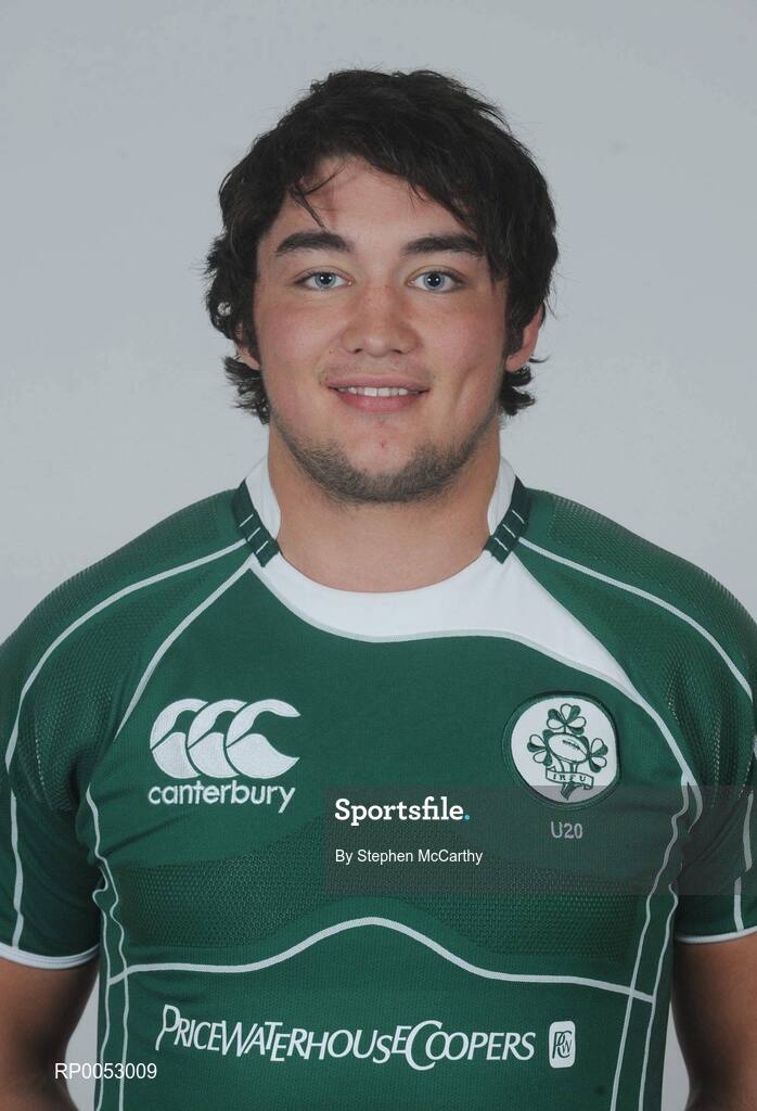28 May 2008; James Sandford, Ireland U20 squad. Picture credit: Stephen McCarthy / SPORTSFILE