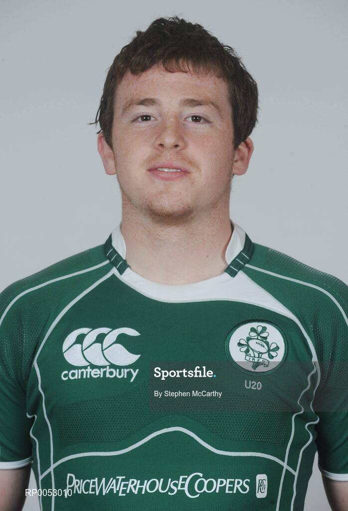 28 May 2008; Conor Cleary, Ireland U20 squad. Picture credit: Stephen McCarthy / SPORTSFILE
