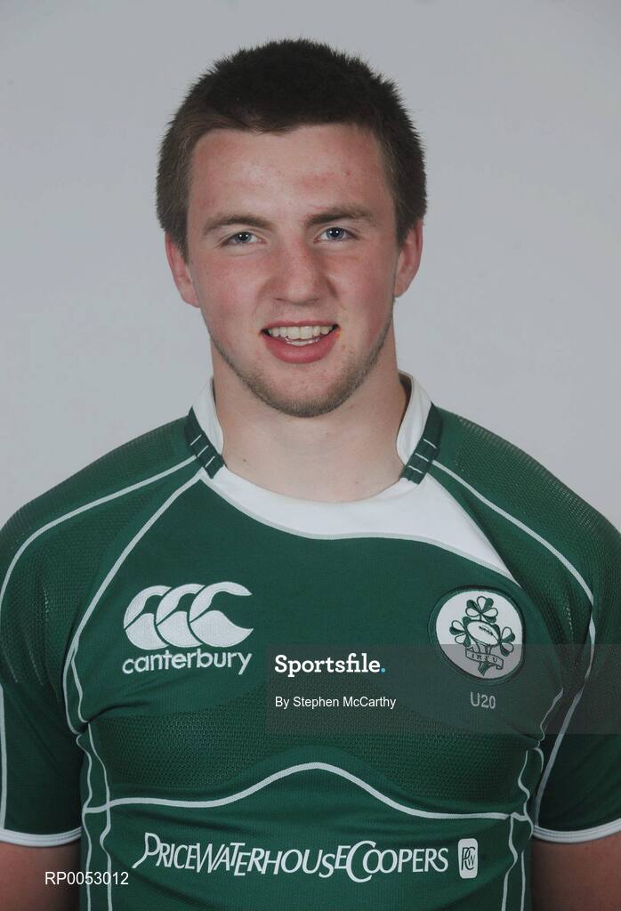 28 May 2008; Paul Ryan, Ireland U20 squad. Picture credit: Stephen McCarthy / SPORTSFILE