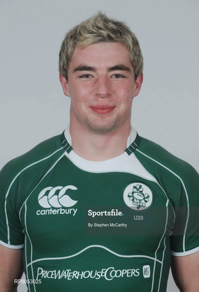 28 May 2008; Sean Scanlon, Ireland U20 squad. Picture credit: Stephen McCarthy / SPORTSFILE