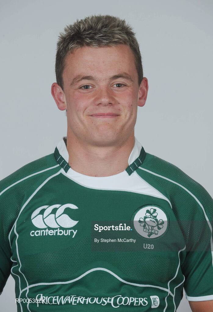 28 May 2008; David Moore, Ireland U20 squad. Picture credit: Stephen McCarthy / SPORTSFILE