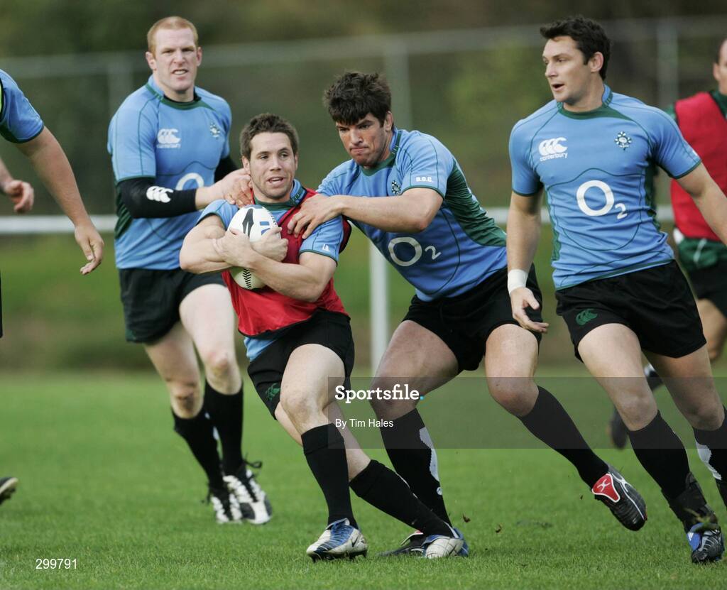 2 June 2008; Ireland's Isaac Boss in action during squad training. 2008 Ireland Rugby Summer Tour, squad training, Porirua Park, Wellington, New Zealand. Picture credit: Tim Hales / SPORTSFILE