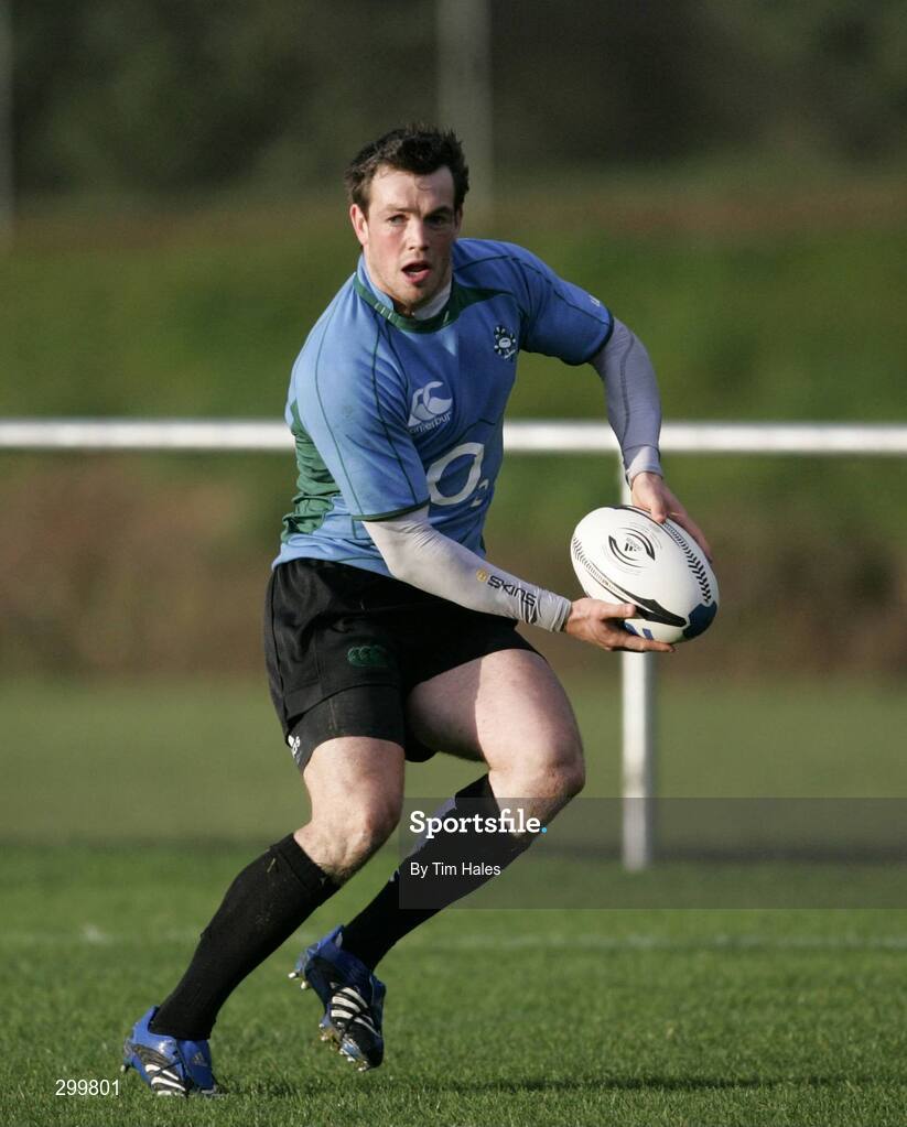 2 June 2008; Ireland's Ian Dowling in action during squad training. 2008 Ireland Rugby Summer Tour, squad training, Porirua Park, Wellington, New Zealand. Picture credit: Tim Hales / SPORTSFILE