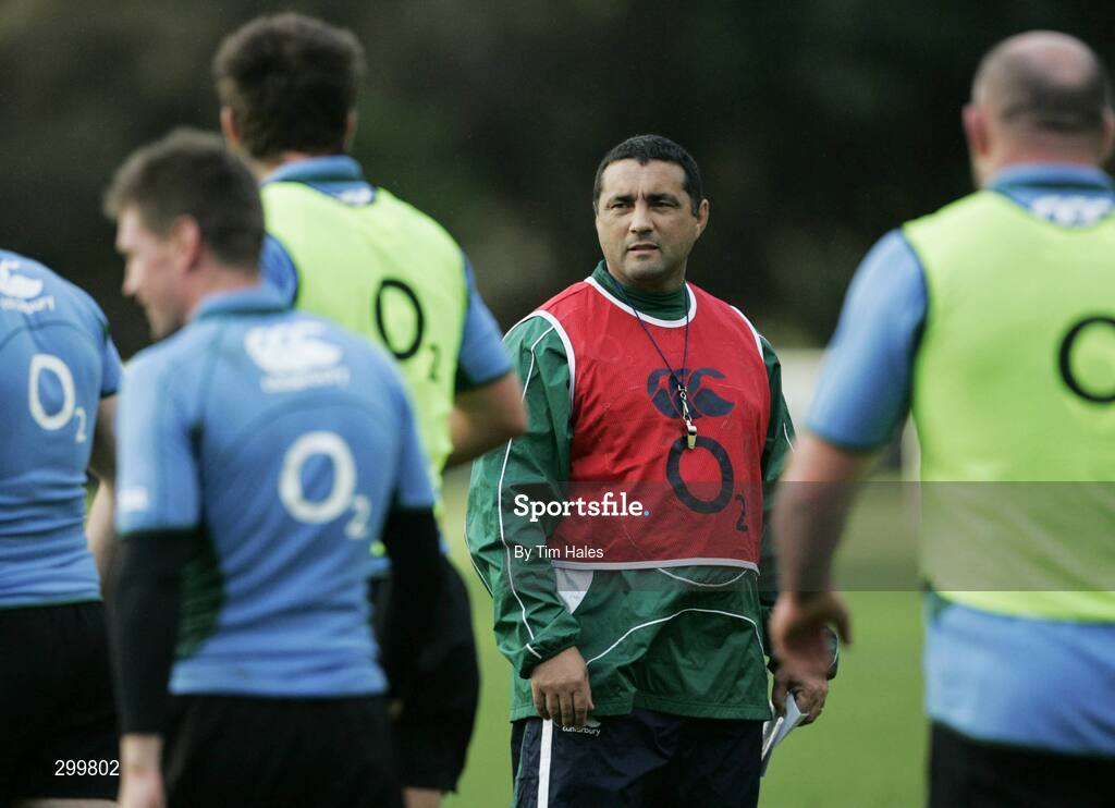2 June 2008; Ireland's interim coach Michael Bradley during squad training. 2008 Ireland Rugby Summer Tour, squad training, Porirua Park, Wellington, New Zealand. Picture credit: Tim Hales / SPORTSFILE