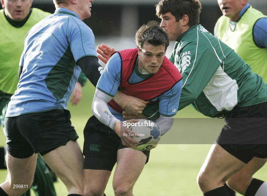 2 June 2008; Ireland's Ian Dowling in action during squad training. 2008 Ireland Rugby Summer Tour, squad training, Porirua Park, Wellington, New Zealand. Picture credit: Tim Hales / SPORTSFILE