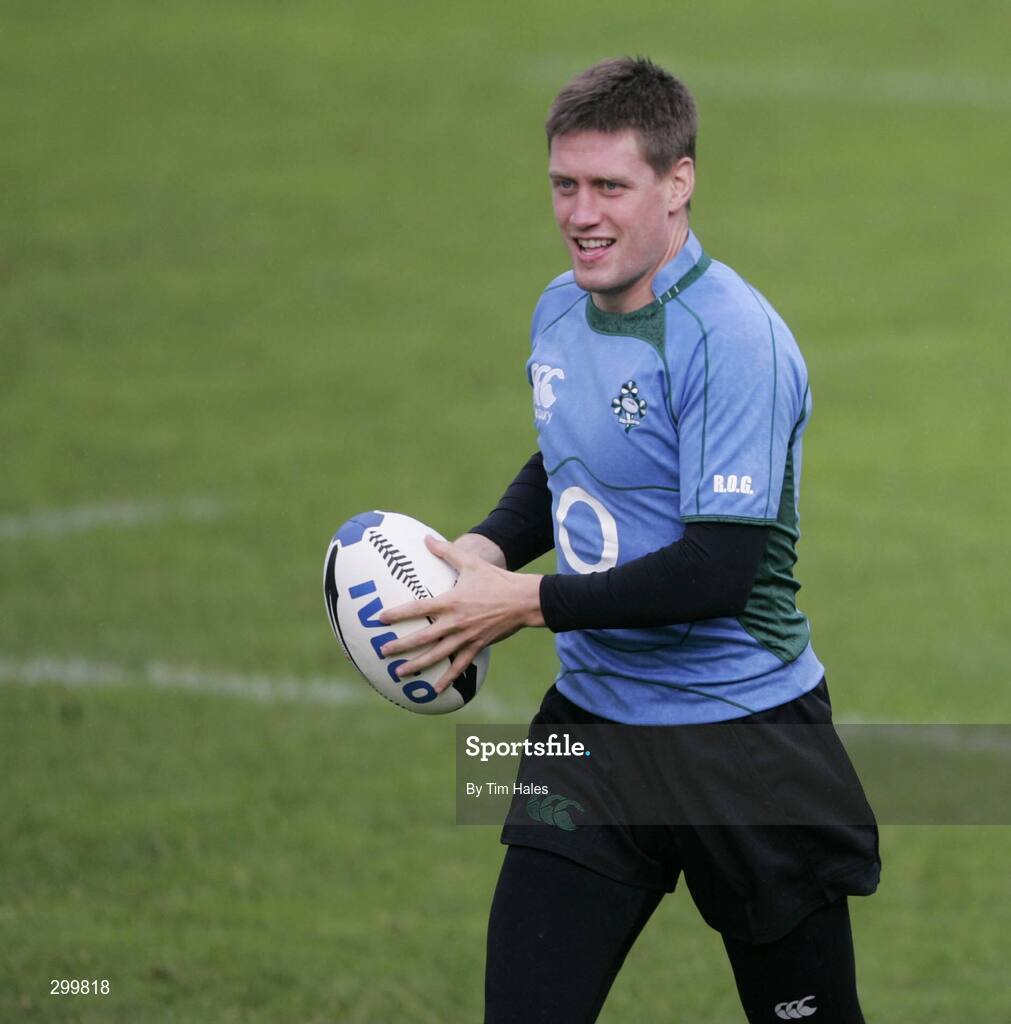2 June 2008; Ireland's Ronan O'Gara in action during squad training. 2008 Ireland Rugby Summer Tour, squad training, Porirua Park, Wellington, New Zealand. Picture credit: Tim Hales / SPORTSFILE