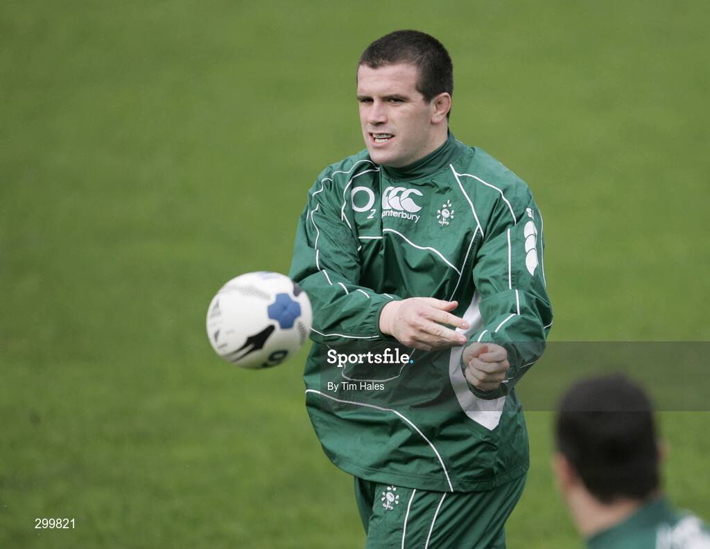 2 June 2008; Ireland's Shane Jennings in action during squad training. 2008 Ireland Rugby Summer Tour, squad training, Porirua Park, Wellington, New Zealand. Picture credit: Tim Hales / SPORTSFILE