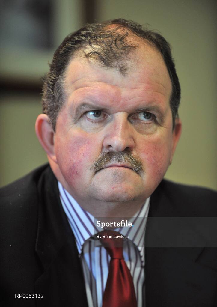 30 May 2008; Bernard O'Byrne, National Coordinator of Share Liverpool FC Ireland, at a press conference to launch Share Liverpool FC Ireland. The Share Liverpool FC initiative was formed in February 2008. The idea is to get 100,000 Liverpool fans to give 6,300euros / £5,000 each to help buy the club out. Citywest Hotel, Saggart, Co. Dublin. Picture credit: Brian Lawless / SPORTSFILE  *** Local Caption ***