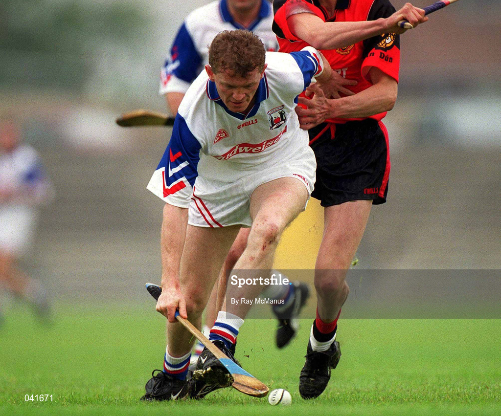 3 June 2000; Kevin Kennedy of New York during the Guinness Ulster Senior Hurling Championship Quarter-Final between Down and New York at Casement Park in Belfast. Photo by Ray McManus/Sportsfile
