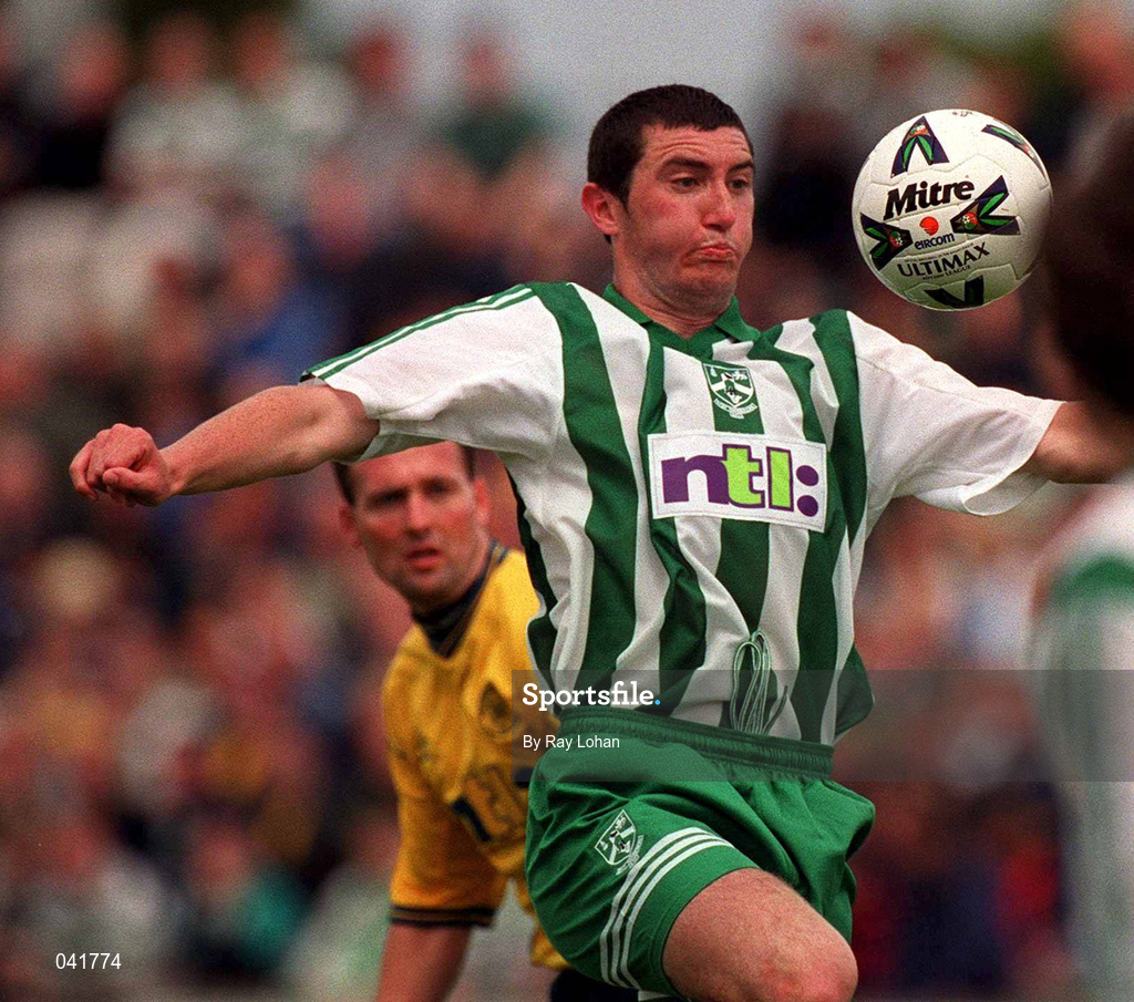 9 July 2000; Jody Lynch of Bray Wanderers during the Pre-Season Friendly between Bray Wanderers and Celtic at the Carlisle Grounds in Bray, Wicklow. Photo by Ray Lohan/Sportsfile