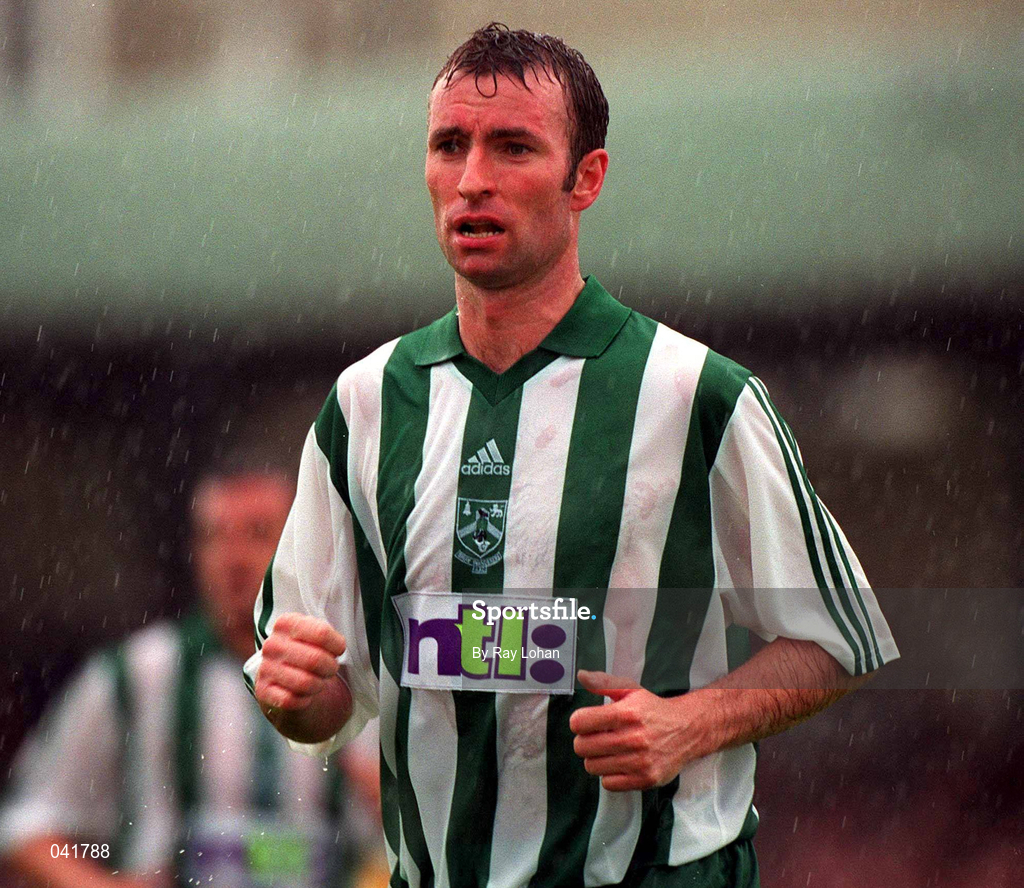 9 July 2000; Mick Doohan of Bray Wanderers during the Pre-Season Friendly between Bray Wanderers and Celtic at the Carlisle Grounds in Bray, Wicklow. Photo by Ray Lohan/Sportsfile