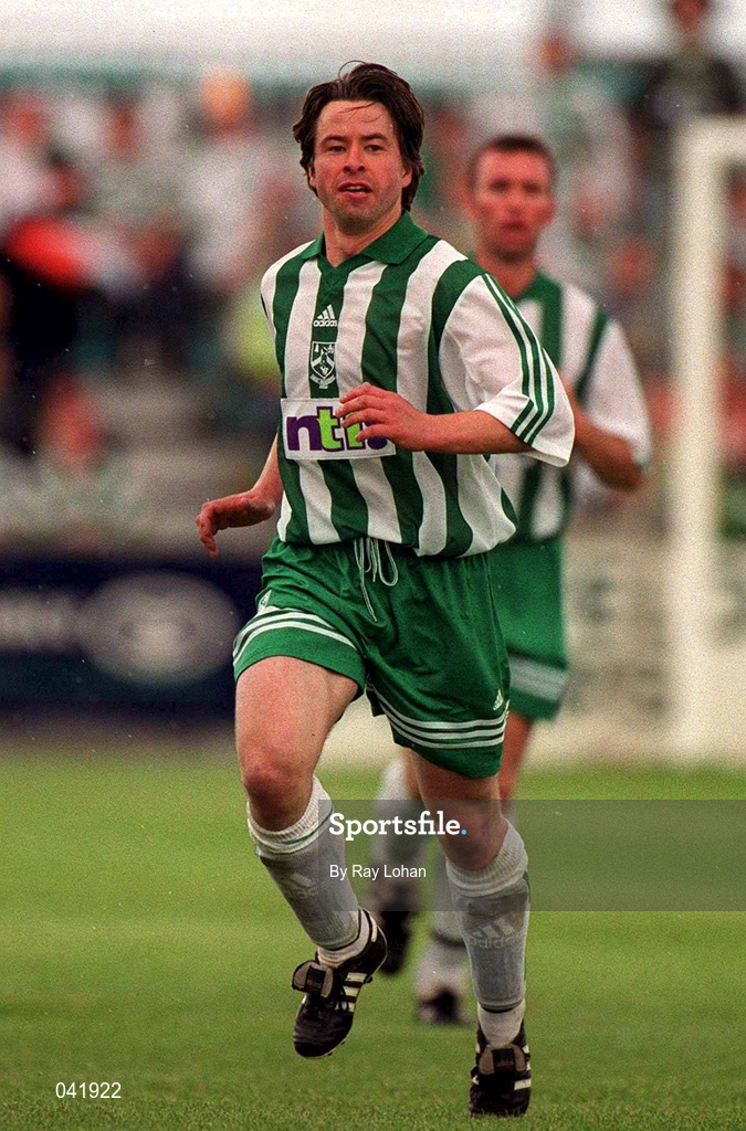 9 July 2000; Maurice Farrell of Bray Wanderers during the Pre-Season Friendly between Bray Wanderers and Celtic at the Carlisle Grounds in Bray, Wicklow. Photo by Ray Lohan/Sportsfile