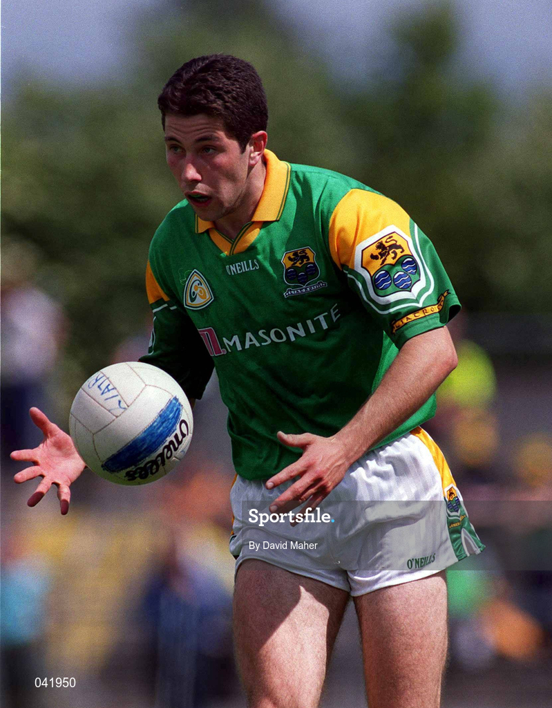 2 July 2000; Ronan Haslette of Leitrim during the Bank of Ireland Connacht Senior Football Championship Semi-Final match between Roscommon and Leitrim at Dr Hyde Park in Roscommon. Photo by David Maher/Sportsfile