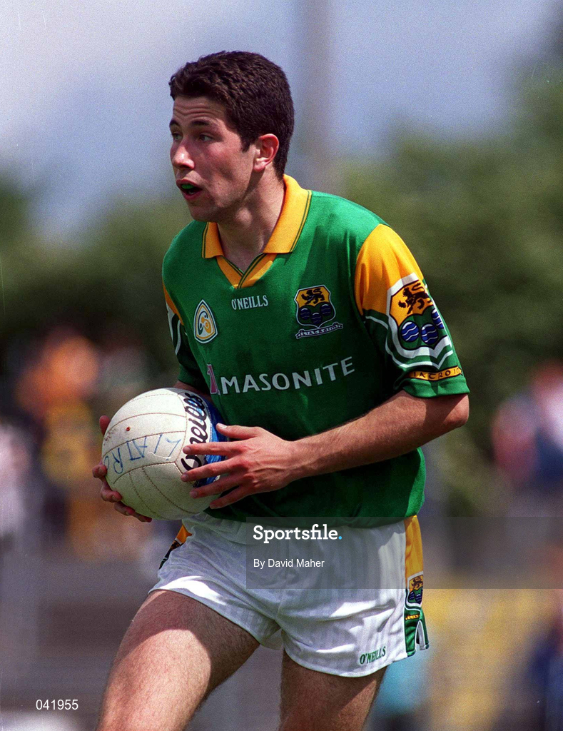 2 July 2000; Ronan Haslette of Leitrim during the Bank of Ireland Connacht Senior Football Championship Semi-Final match between Roscommon and Leitrim at Dr Hyde Park in Roscommon. Photo by David Maher/Sportsfile