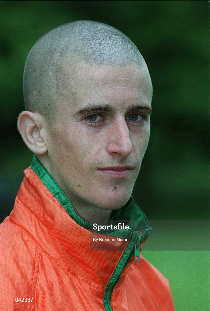 15 July 2000; Robert Heffernan during a Team Ireland Race Walking training session in Pheonix Park, Dublin, ahead of the 2000 Olympic Games which will be held in Sydney, Australia. Photo By Brendan Moran/Sportsfile
