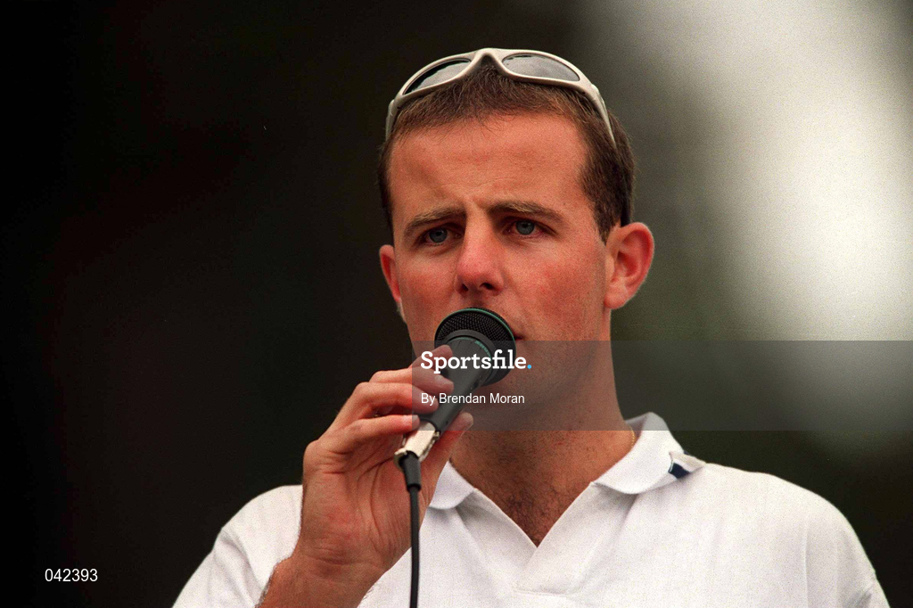 15 July 2000; Pierce O'Callaghan during a Team Ireland Race Walking training session in Pheonix Park, Dublin, ahead of the 2000 Olympic Games which will be held in Sydney, Australia. Photo By Brendan Moran/Sportsfile
