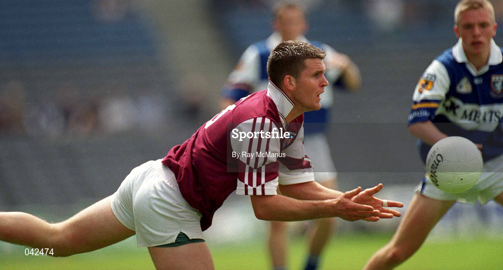 16 July 2000; Padraig Leavy of Westmeath during the Leinster Minor Football Championship Semi-Final Replay match between Westmeath and Laois at Croke Park in Dublin. Photo by Ray McManus/Sportsfile