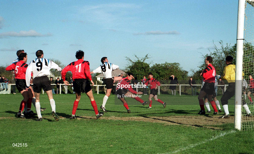 22 October 1993; A general view of the action during the Bord Gáis National First Division match between Longford Town and Athlone Town in Stokestown Road in Longford. Photo by David Maher/Sportsfile