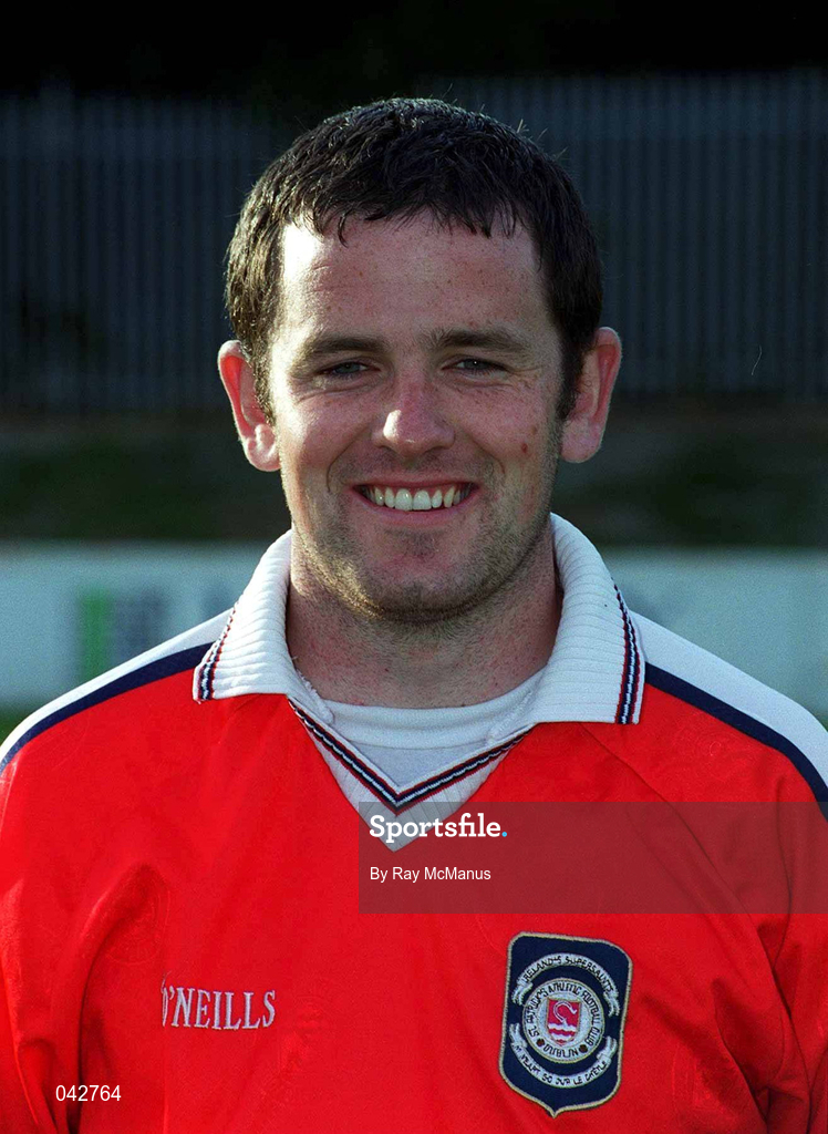 11 July 2000; Sean Mannion during St Patrick's Athletic Squad Portraits at Richmond Park in Dublin. Photo by Ray McManus/Sportsfile