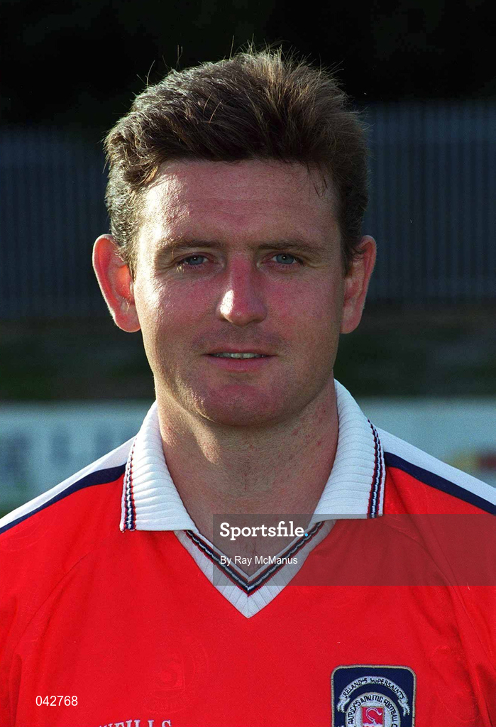 11 July 2000; Martin Russell during St Patrick's Athletic Squad Portraits at Richmond Park in Dublin. Photo by Ray McManus/Sportsfile