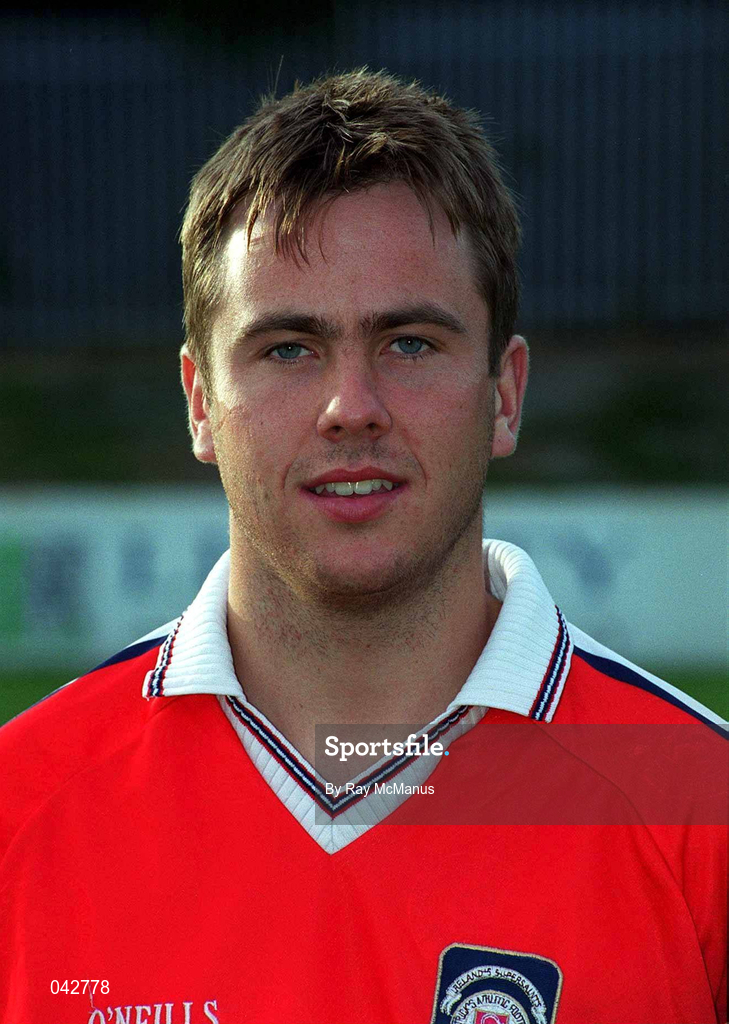 11 July 2000; Padraig Drew during St Patrick's Athletic Squad Portraits at Richmond Park in Dublin. Photo by Ray McManus/Sportsfile