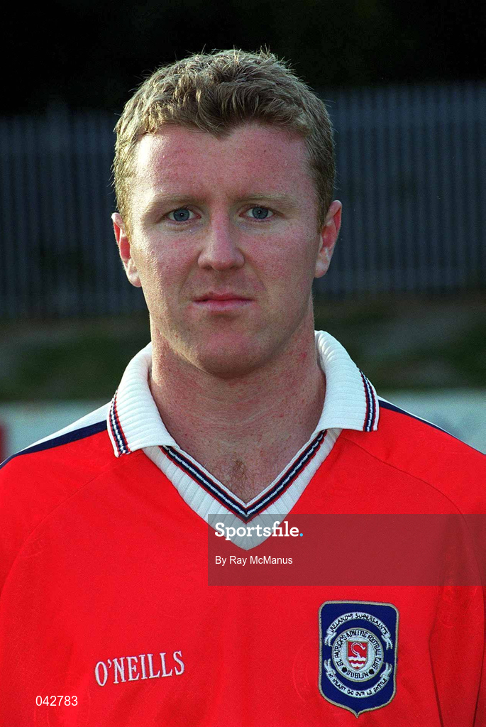 11 July 2000; Barry Prenderville during St Patrick's Athletic Squad Portraits at Richmond Park in Dublin. Photo by Ray McManus/Sportsfile