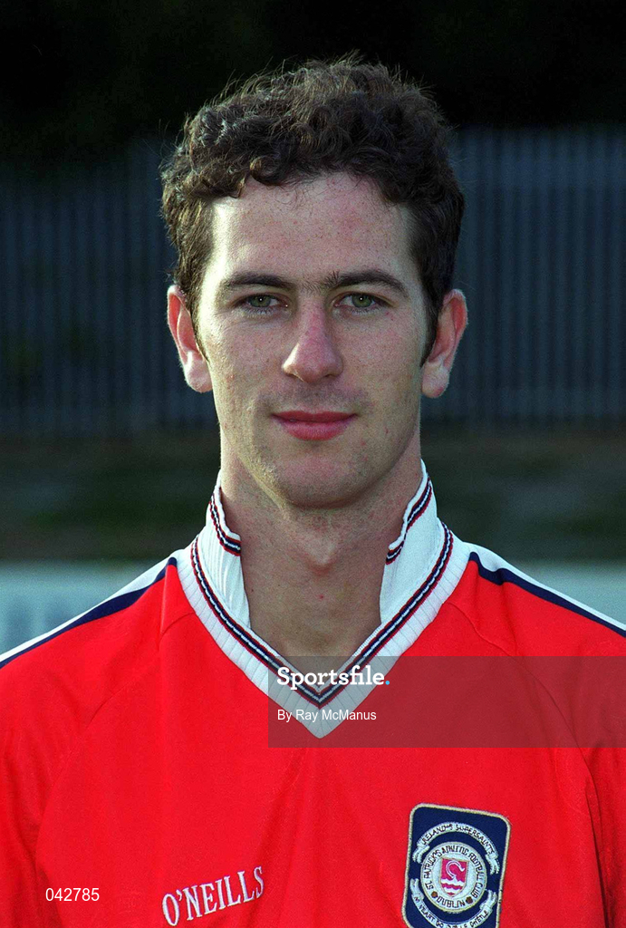 11 July 2000; Keith Doyle during St Patrick's Athletic Squad Portraits at Richmond Park in Dublin. Photo by Ray McManus/Sportsfile