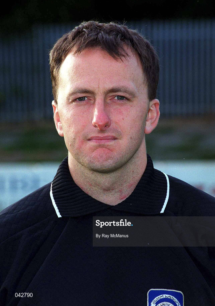 11 July 2000; Trevor Wood during St Patrick's Athletic Squad Portraits at Richmond Park in Dublin. Photo by Ray McManus/Sportsfile