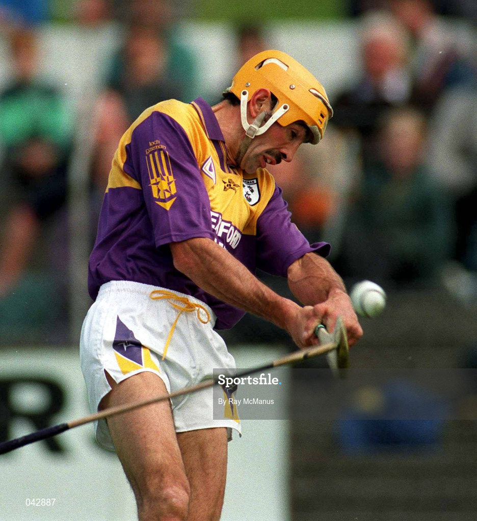4 June 1995; George O'Connor of Wexford during the Guinness Leinster Senior Hurling Championship Quarter-Final match between Wexford and Westmeath at Dr Cullen Park in Carlow. Photo by Ray McManus/Sportsfile