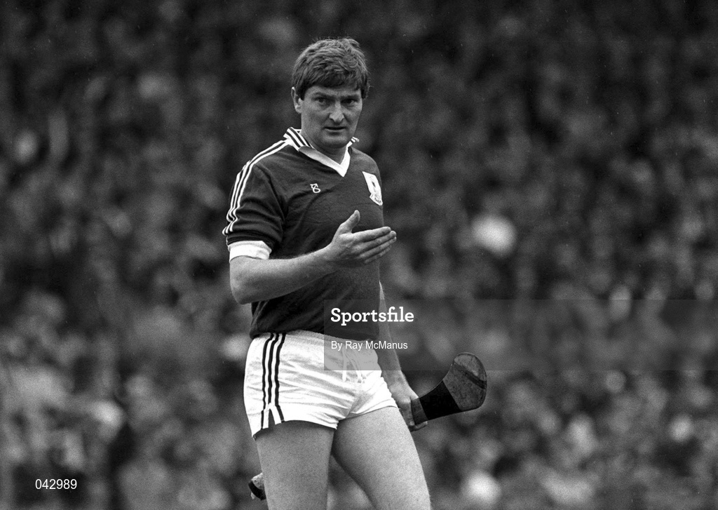 30 April 1989; Noel Lane of Galway during the Royal Liver National Hurling League Final between Galway and Tipperary at Croke Park in Dublin. Photo by Ray McManus/Sportsfile