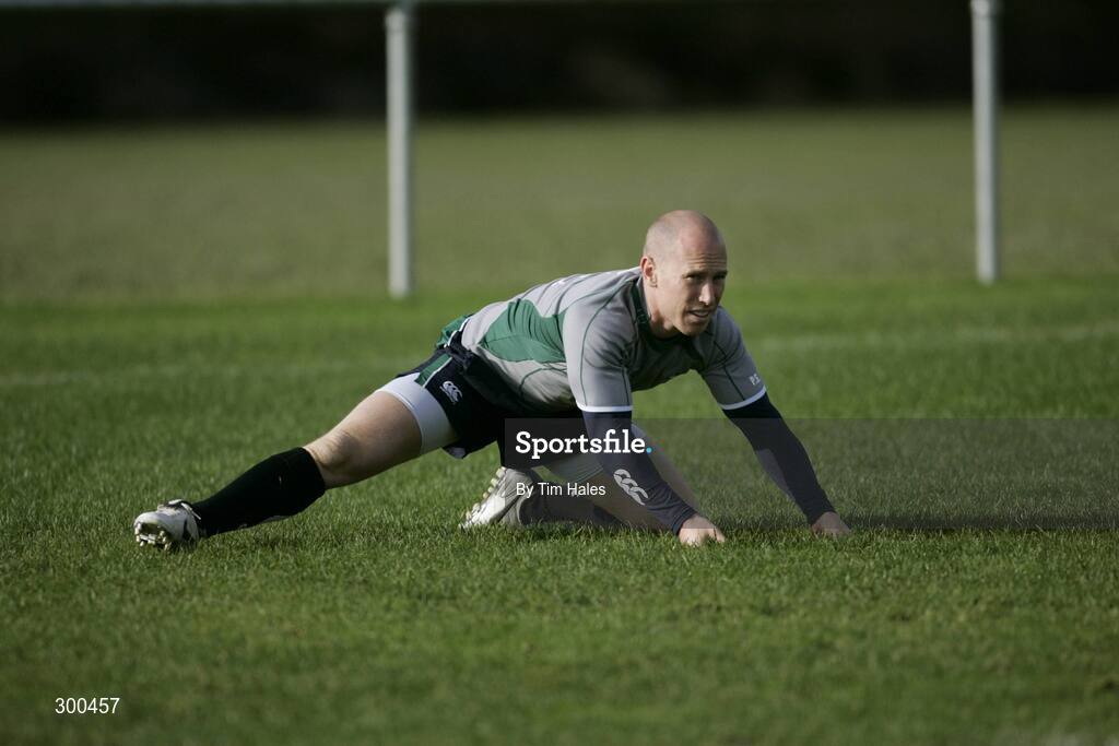 5 June 2008; Ireland's Peter Stringer during rugby squad training. 2008 Ireland Rugby Summer Tour, Porirua Park, Wellington, New Zealand. Picture credit: Tim Hales / SPORTSFILE