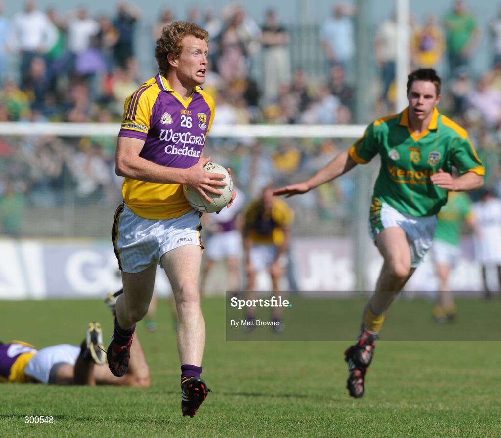 1 June 2008; Collie Byrne, Wexford. GAA Football Leinster Senior Championship Quarter-Final, Meath v Wexford, Dr. Cullen Park, Carlow. Picture credit: Matt Browne / SPORTSFILE