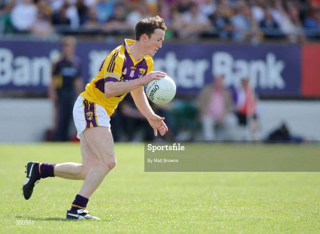 1 June 2008; David Walsh, Wexford. GAA Football Leinster Senior Championship Quarter-Final, Meath v Wexford, Dr. Cullen Park, Carlow. Picture credit: Matt Browne / SPORTSFILE