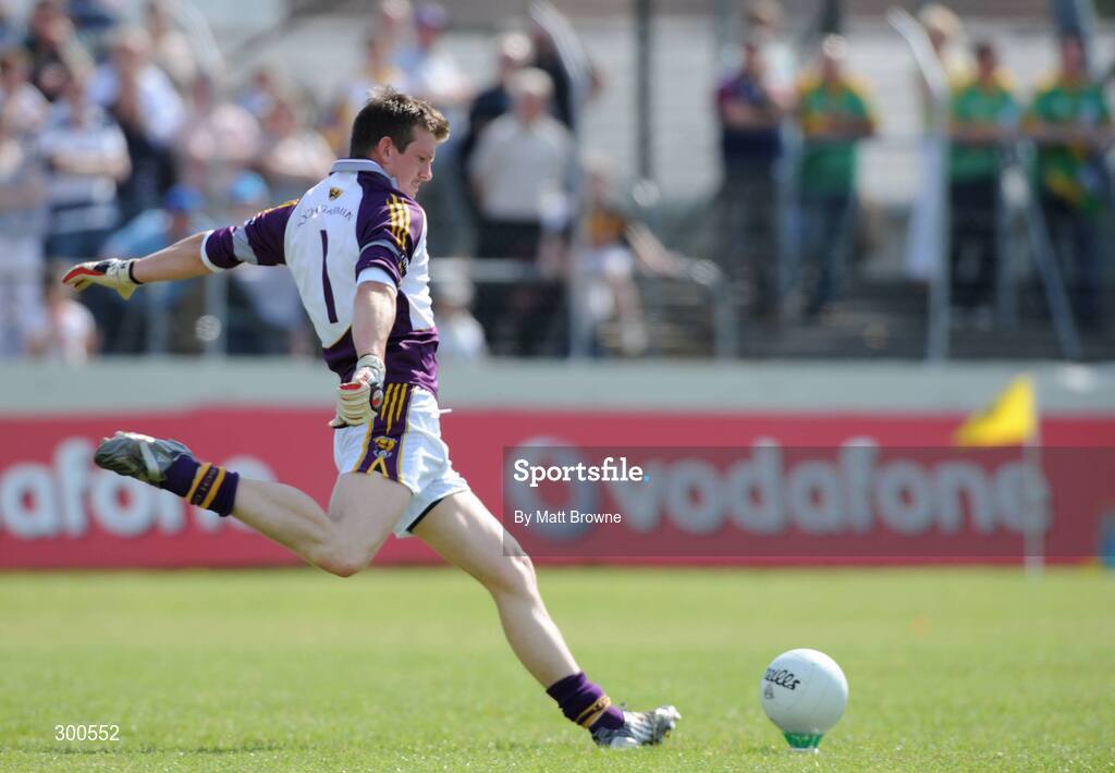 1 June 2008; Anthony Masterson, Wexford. GAA Football Leinster Senior Championship Quarter-Final, Meath v Wexford, Dr. Cullen Park, Carlow. Picture credit: Matt Browne / SPORTSFILE