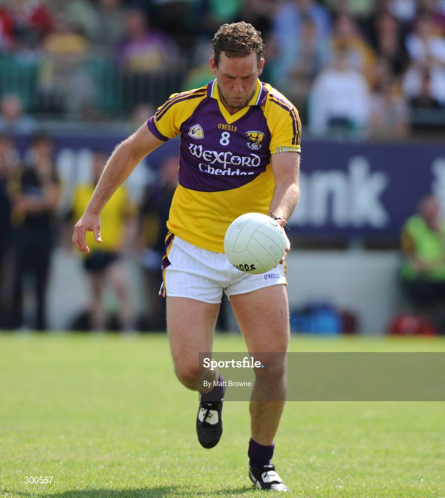 1 June 2008; Rory Stafford, Wexford. GAA Football Leinster Senior Championship Quarter-Final, Meath v Wexford, Dr. Cullen Park, Carlow. Picture credit: Matt Browne / SPORTSFILE