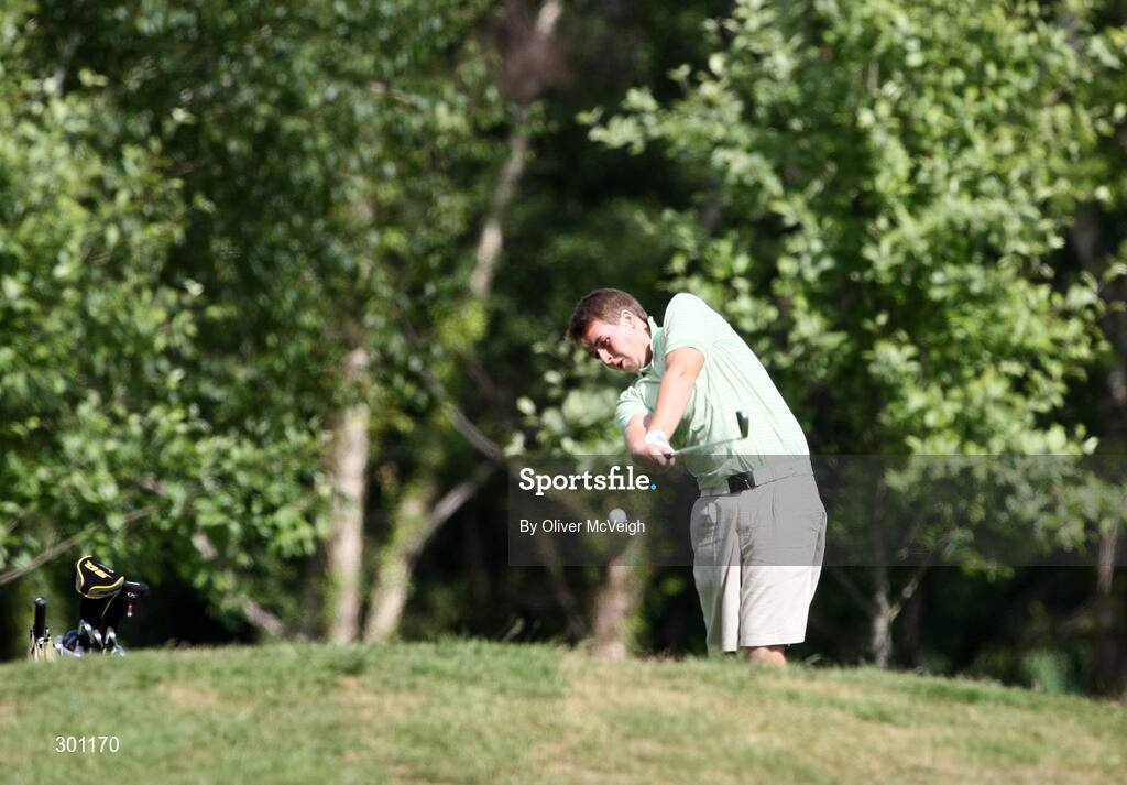 7 June 2008; Ruaidhri McGee, Rosapenna, during the Irish Amateur Close Golf Championship. Irish Amateur Close Golf Championship. Belvoir Park, Belfast. Picture credit: Oliver McVeigh / SPORTSFILE