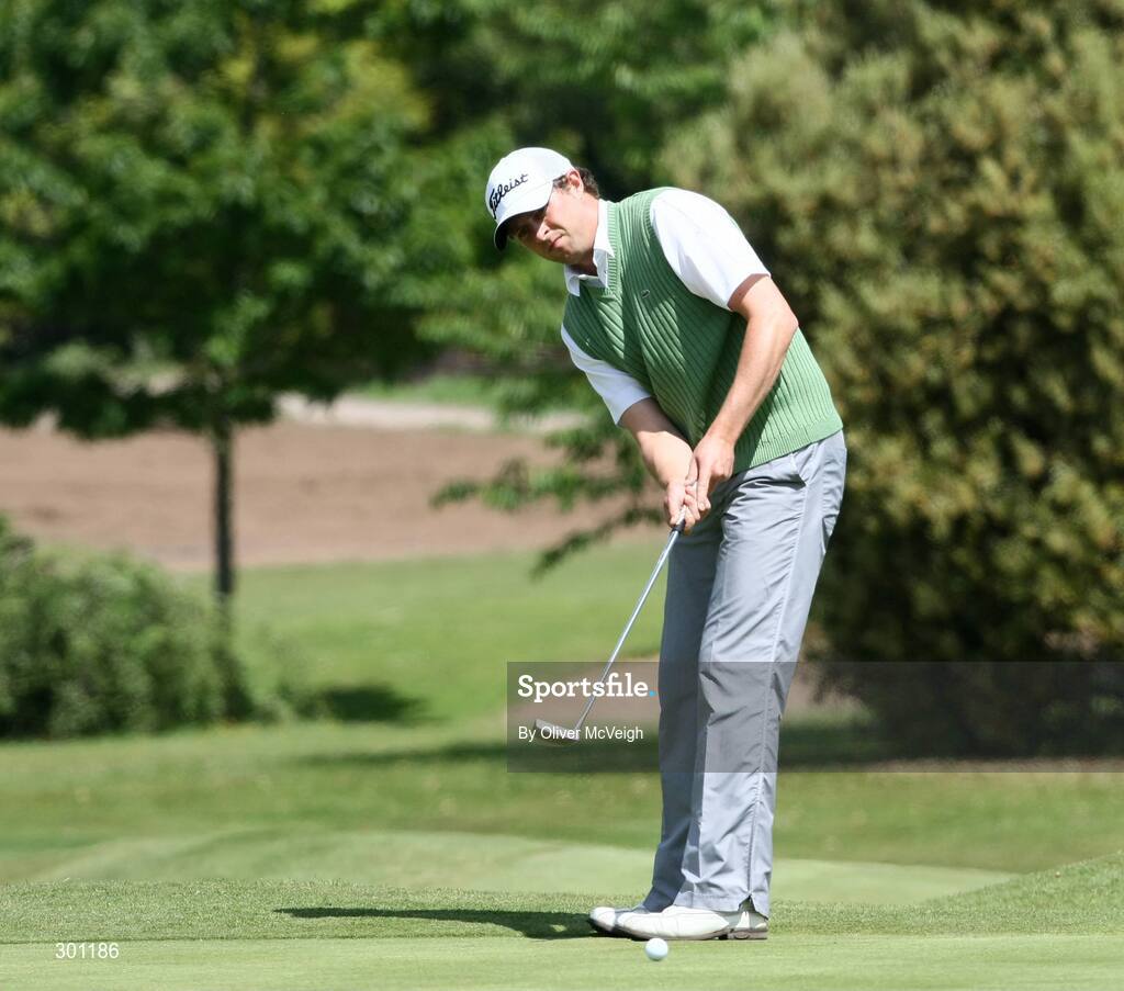 7 June 2008; Robert Cannon, Laytown & Bettystown, during the Irish Amateur Close Golf Championship. Irish Amateur Close Golf Championship, Belvoir Park, Belfast. Picture credit: Oliver McVeigh / SPORTSFILE