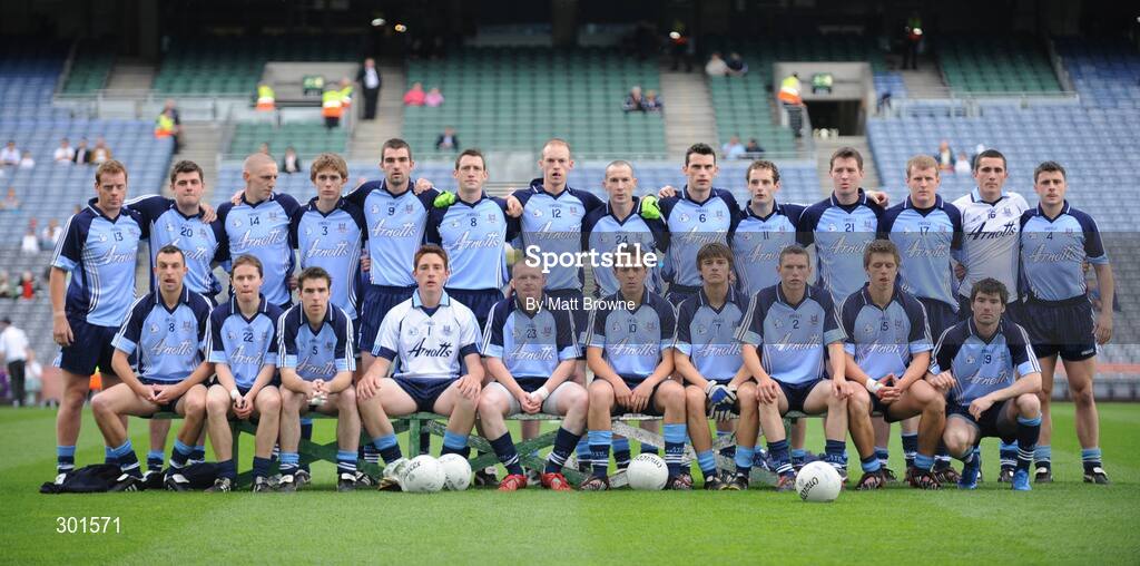 8 June 2008; The Dublin squad. Leinster Junior Football Championship semi-final, Dublin v Kildare, Croke Park, Dublin. Picture credit: Matt Browne / SPORTSFILE